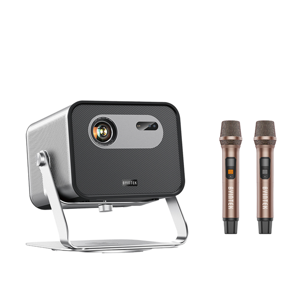 BYINTEK UFO R90 Max Smart Projector | Google TV 11 | Full HD 1080P | 2200 ANSI Lumens | DLP Projector