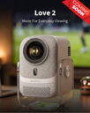 BYINTEK LOVE 2 Smart Projector | Full HD 1080P | 350 ANSI Lumens | Auto Focus | Android 9